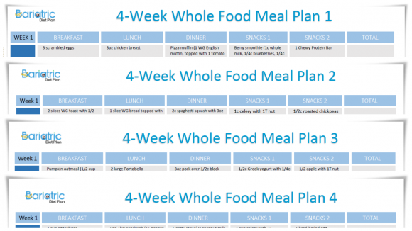  Whole Food Diet Plans