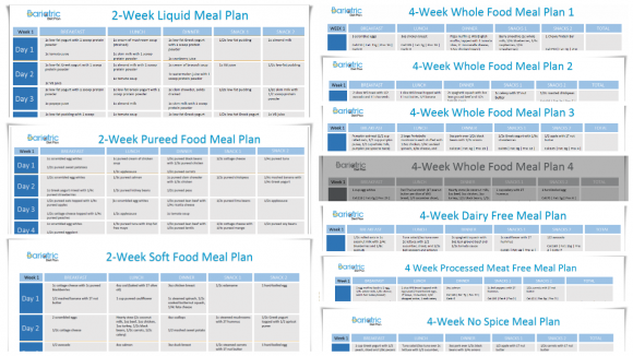 Gastric Sleeve Diet Plan Gastric Sleeve Diet Plan